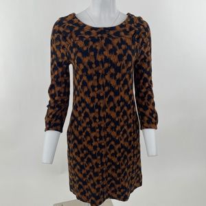 Marc by Marc Jacobs Long Sleeve Black smeared dots dress